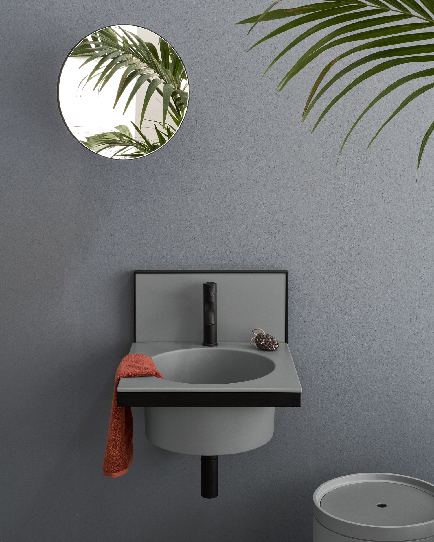 Patère contemporaine - ACCESSORI - MATT BLACK - Ceramica Cielo - en métal /  individuelle / de salle de bain